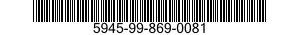 5945-99-869-0081 RELAY,THERMAL 5945998690081 998690081
