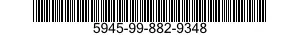 5945-99-882-9348 RELAY,ELECTROMAGNETIC 5945998829348 998829348
