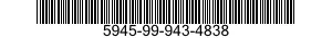 5945-99-943-4838  5945999434838 999434838