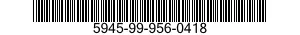 5945-99-956-0418  5945999560418 999560418