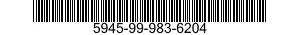 5945-99-983-6204  5945999836204 999836204