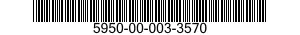 5950-00-003-3570 TRANSFORMER,POWER 5950000033570 000033570