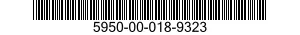 5950-00-018-9323 COIL,RADIO FREQUENCY 5950000189323 000189323