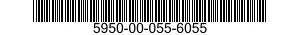 5950-00-055-6055 TRANSFORMER,POWER 5950000556055 000556055