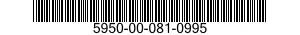5950-00-081-0995 TRANSFORMER,POWER 5950000810995 000810995