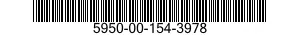 5950-00-154-3978 TRANSFORMER,POWER 5950001543978 001543978