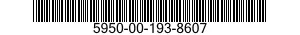 5950-00-193-8607 TRANSFORMER,POWER 5950001938607 001938607