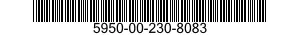 5950-00-230-8083 TRANSFORMER,RADIO FREQUENCY 5950002308083 002308083
