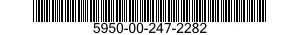 5950-00-247-2282 TRANSFORMER,POWER 5950002472282 002472282