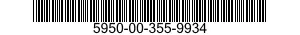 5950-00-355-9934 TRANSFORMER,PULSE 5950003559934 003559934