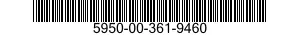 5950-00-361-9460 COIL,RADIO FREQUENCY 5950003619460 003619460