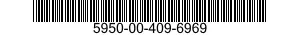 5950-00-409-6969 TRANSFORMER,RADIO FREQUENCY 5950004096969 004096969