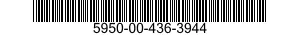 5950-00-436-3944 COIL,RADIO FREQUENCY 5950004363944 004363944