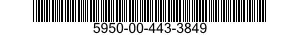 5950-00-443-3849 TRANSFORMER,POWER 5950004433849 004433849
