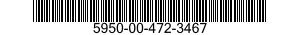 5950-00-472-3467 COIL,RADIO FREQUENCY 5950004723467 004723467