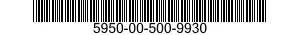 5950-00-500-9930 TRANSFORMER,POWER 5950005009930 005009930