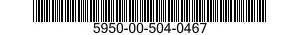 5950-00-504-0467 REACTOR 5950005040467 005040467