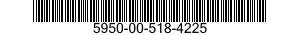 5950-00-518-4225 TRANSFORMER,AUDIO FREQUENCY 5950005184225 005184225