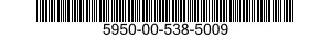 5950-00-538-5009 TRANSFORMER,POWER 5950005385009 005385009