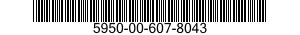 5950-00-607-8043 COIL,RADIO FREQUENCY 5950006078043 006078043