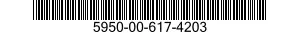 5950-00-617-4203 TRANSFORMER,POWER 5950006174203 006174203