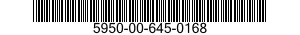 5950-00-645-0168  5950006450168 006450168
