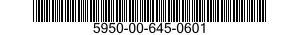 5950-00-645-0601 TRANSFORMER,POWER 5950006450601 006450601