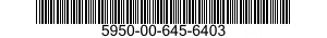 5950-00-645-6403 TRANSFORMER,AUDIO FREQUENCY 5950006456403 006456403