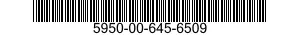 5950-00-645-6509 COIL,RADIO FREQUENCY 5950006456509 006456509