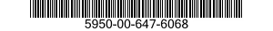 5950-00-647-6068 TRANSFORMER,AUDIO FREQUENCY 5950006476068 006476068