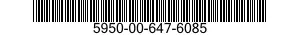 5950-00-647-6085 TRANSFORMER,POWER 5950006476085 006476085