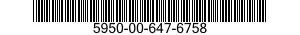 5950-00-647-6758 TRANSFORMER,POWER 5950006476758 006476758