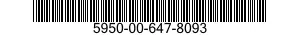 5950-00-647-8093 TRANSFORMER,POWER 5950006478093 006478093