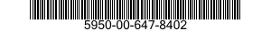 5950-00-647-8402 CORE,ELECTROMAGNETIC COMPONENT 5950006478402 006478402