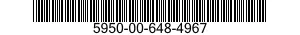5950-00-648-4967 COIL,ELECTRICAL 5950006484967 006484967