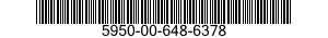 5950-00-648-6378 TRANSFORMER,POWER AUTOTRANSFORMER 5950006486378 006486378