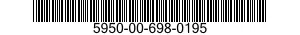 5950-00-698-0195 CORE,ELECTROMAGNETIC COMPONENT 5950006980195 006980195
