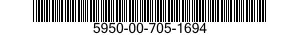 5950-00-705-1694 TRANSFORMER,AUDIO FREQUENCY 5950007051694 007051694