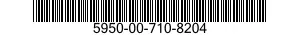 5950-00-710-8204  5950007108204 007108204