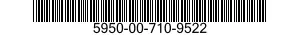 5950-00-710-9522  5950007109522 007109522