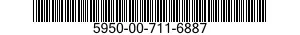 5950-00-711-6887  5950007116887 007116887