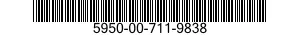 5950-00-711-9838  5950007119838 007119838