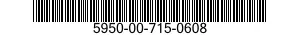5950-00-715-0608  5950007150608 007150608