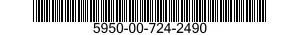 5950-00-724-2490  5950007242490 007242490