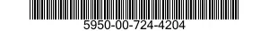 5950-00-724-4204  5950007244204 007244204