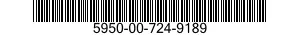 5950-00-724-9189  5950007249189 007249189