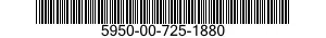 5950-00-725-1880  5950007251880 007251880
