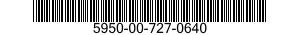 5950-00-727-0640  5950007270640 007270640
