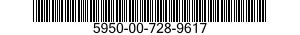 5950-00-728-9617  5950007289617 007289617
