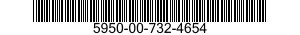 5950-00-732-4654 TRANSFORMER,RADIO FREQUENCY 5950007324654 007324654